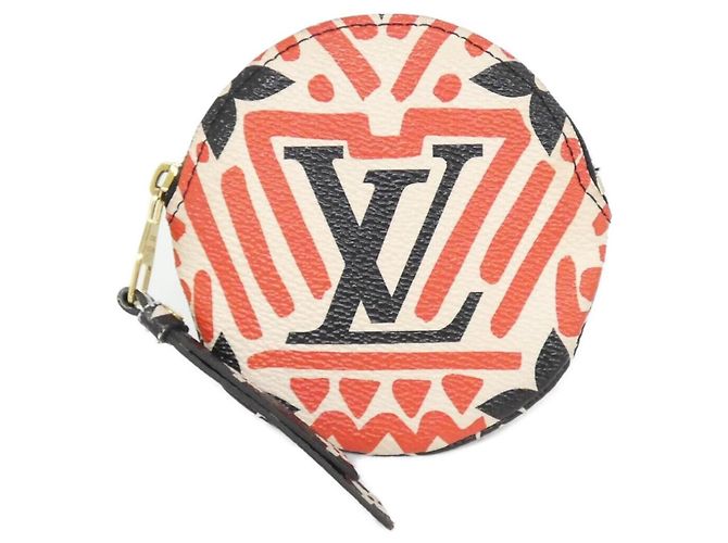 Monedero largo LV Crafty M69505 de Louis Vuitton Roja Crudo