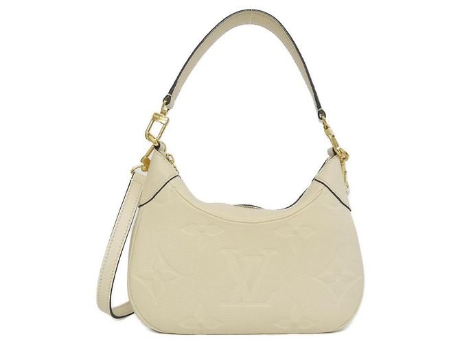 Sac à main Monogram Empreinte Louis Vuitton Écru