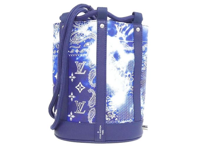 Borsa a Spalla Randonee PM M20562 Monogramma Louis Vuitton Blu