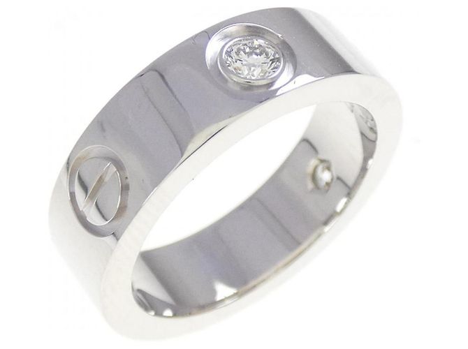 Cartier Love Halb-Diamant Ring