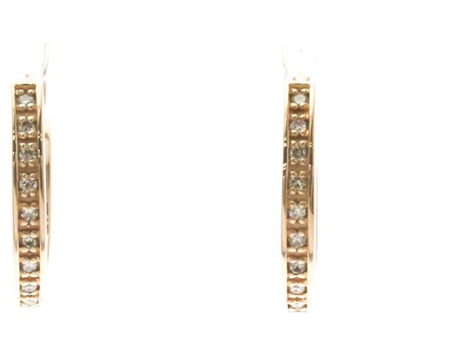Autre Marque 4°C Diamantohrringe aus Roségold Golden