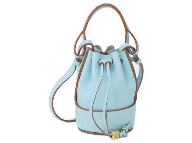 Sac à main Nano Balloon Loewe Bleu Bleu clair