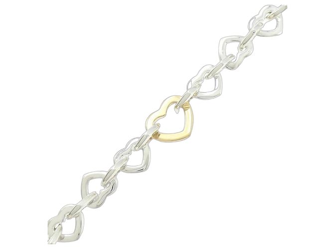Tiffany & Co Pulseira de elo coração Tiffany