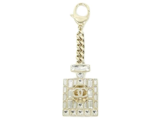 Portachiavi Chanel ABC598 Oro D'oro