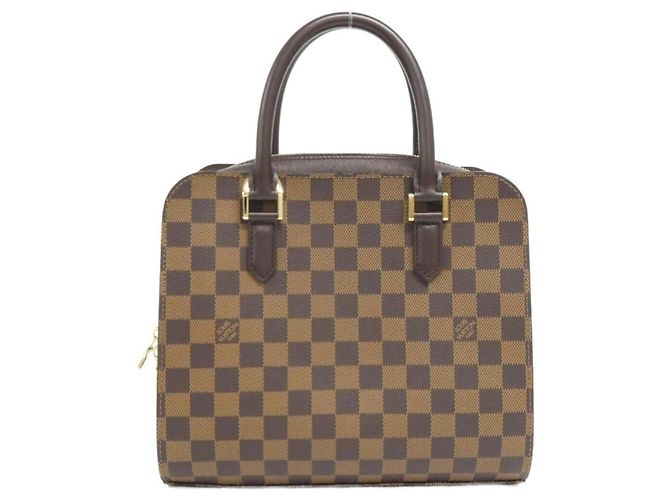 Bolsa Damier Triana da Louis Vuitton Marrom