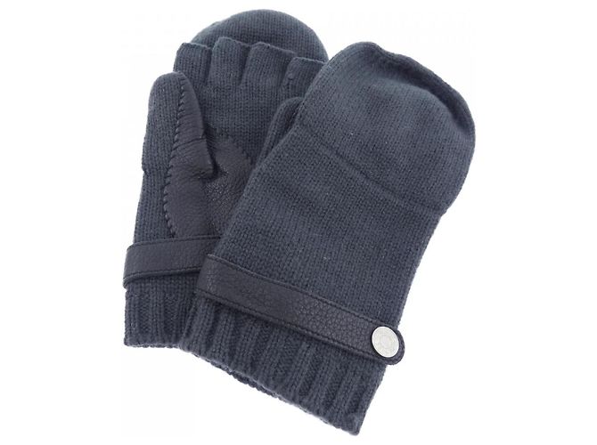 Hermès Hermes BOLTIMORE Clou de Selle Gloves Navy blue