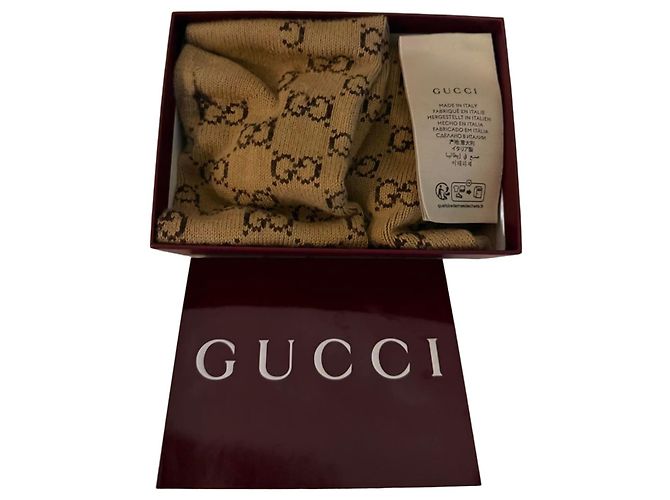 Gucci GG-Socken aus Mischwolle Beige