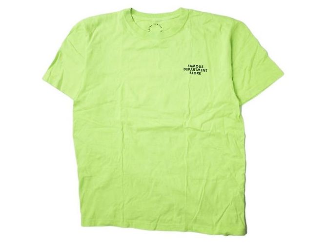 Autre Marque Camiseta de algodón FAMOUS DEPARTMENT STORE Verde