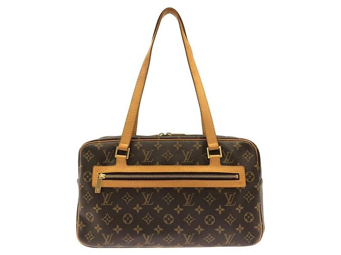 Borsa a Spalla Monogram Cite GM Louis Vuitton Marrone