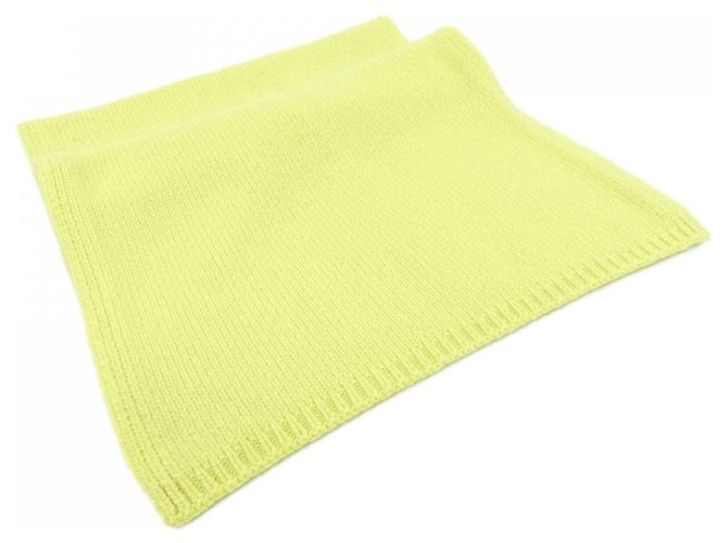 Grüner Cashmere-Schal von Hermès