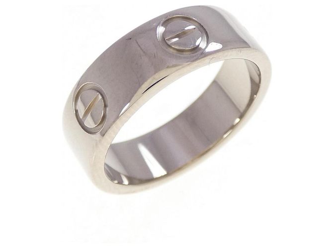 Cartier Love Ring aus Weißgold Golden