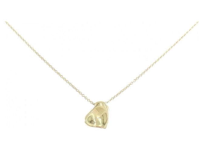 Tiffany & Co Collana a forma di cuore Tiffany in oro giallo D'oro