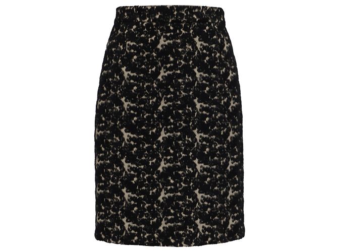 Gonna stampata Proenza Schouler lunghezza ginocchio in lana multicolore