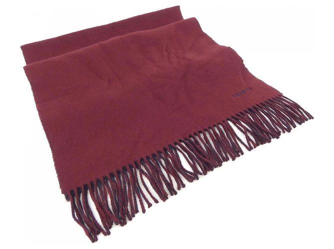 Hermès Hermes Red Cashmere Stole