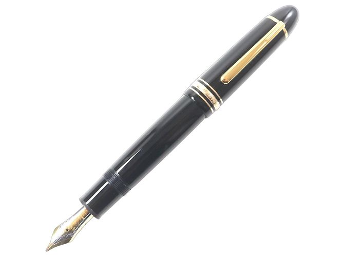 Caneta-tinteiro Montblanc Meisterstück Au750 Preto