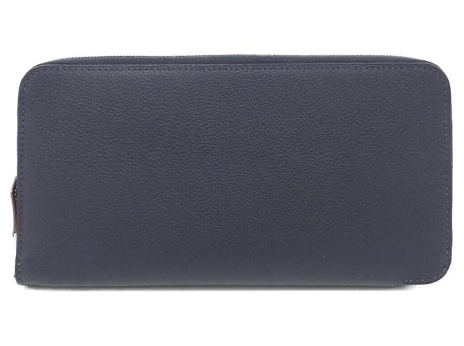 Silk In Hermès LES TROPHEES Cartera Larga de Seda Plata