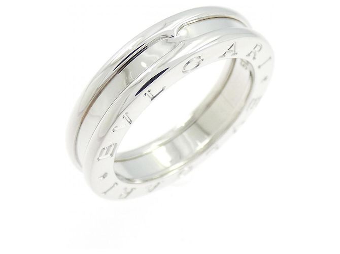 Bulgari Anillo B.zero1 1-Band en Oro Blanco de Bvlgari Dorado