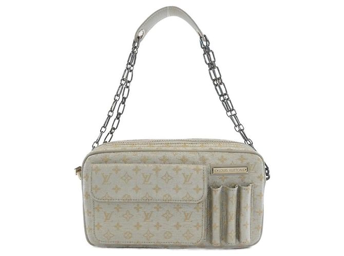 Borsa a Spalla McKenna Monogram Shine Louis Vuitton Argento