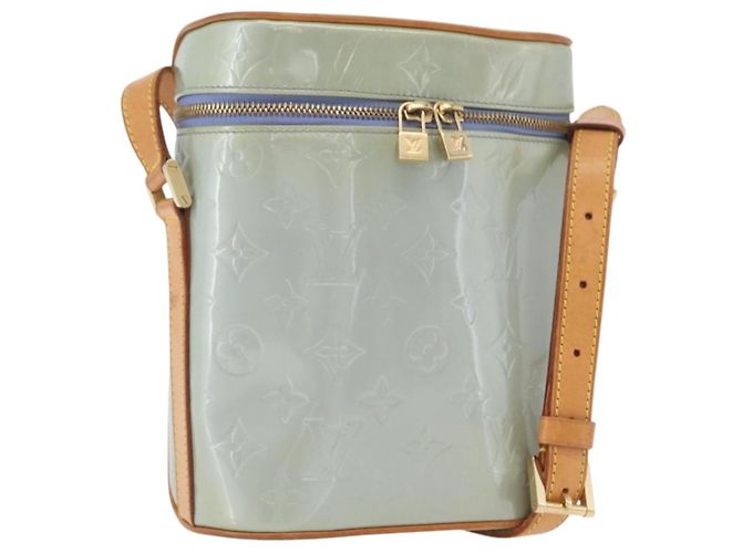 LOUIS VUITTON Monogram Vernis Sullivan Vertikaltasche Lavande M91258 Auth 172754A