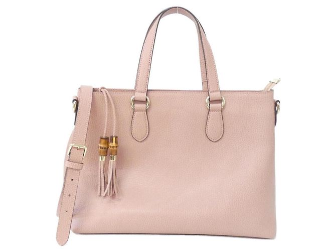 Gucci rosa Lederhandtasche Pink