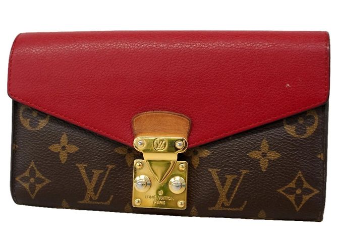 Cartera Larga Pallas Monogram Louis Vuitton Fucsia