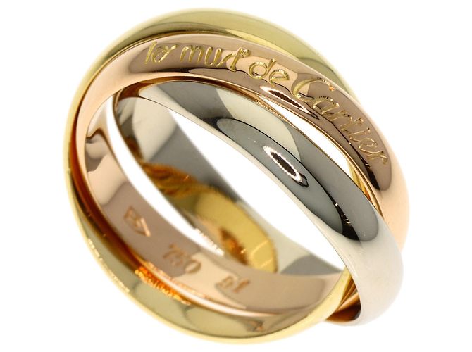 Anel Trinity em Ouro da Cartier