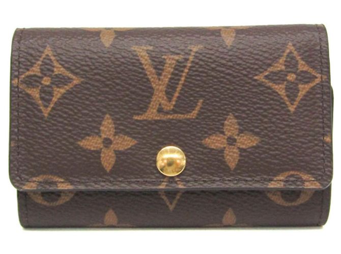 Louis Vuitton Monogram Key Holder Brown