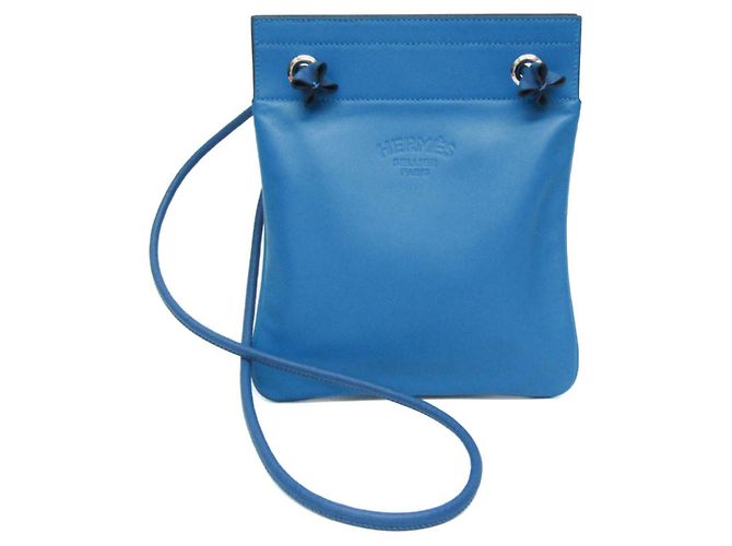 Borsa a Spalla Aline Mini di Hermès Blu 