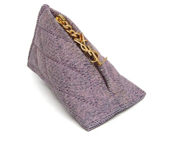 Bolso Mini Cassandra Yves Saint Laurent Rosa 