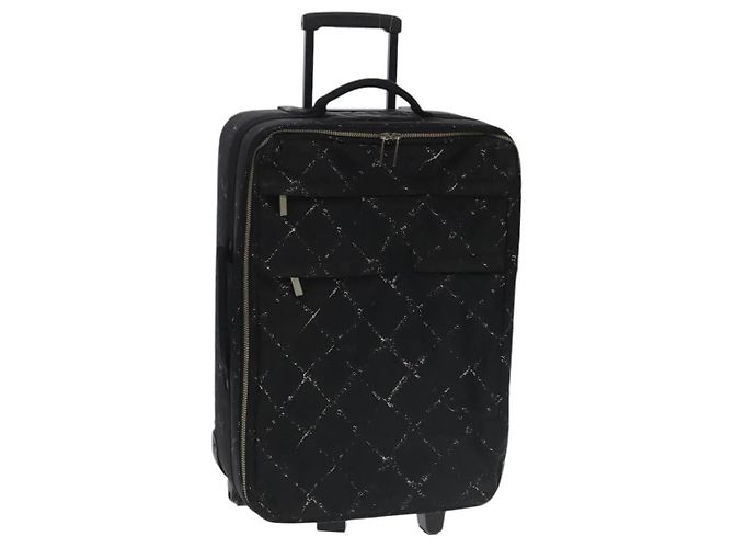 Borsa da viaggio Chanel Gabrielle Classic Flap Nero