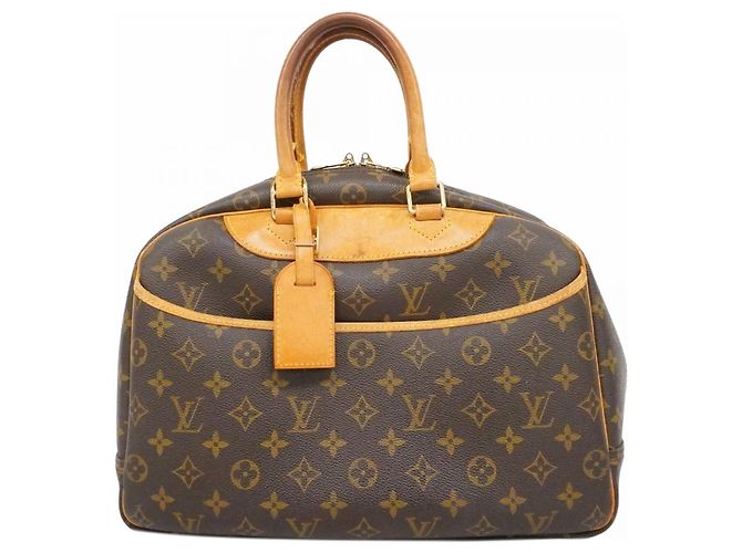 Borsa Deauville Monogram Louis Vuitton Marrone