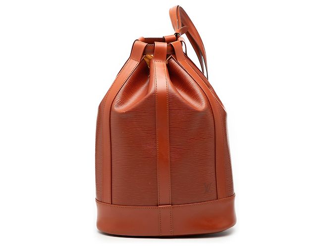 Louis Vuitton Marrom Epi Randonnee PM