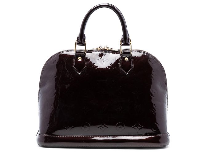 Louis Vuitton Alma PM in Vernis Monogram Viola Porpora
