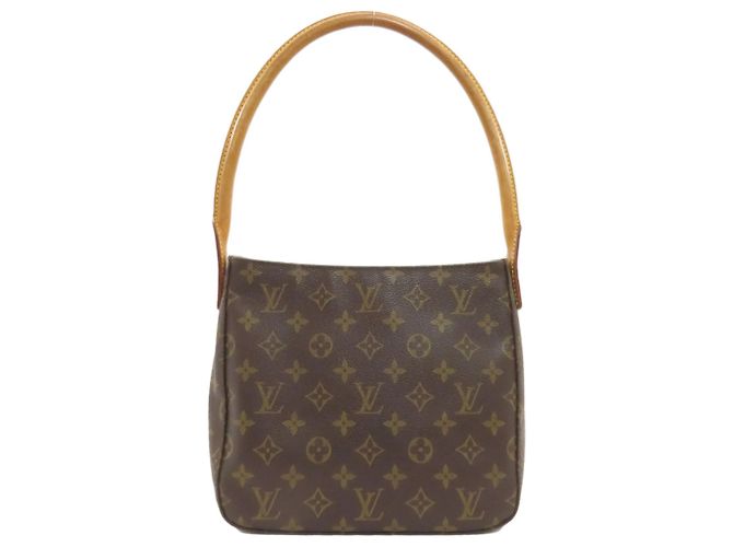 Bolso Looping MM Louis Vuitton Castaño