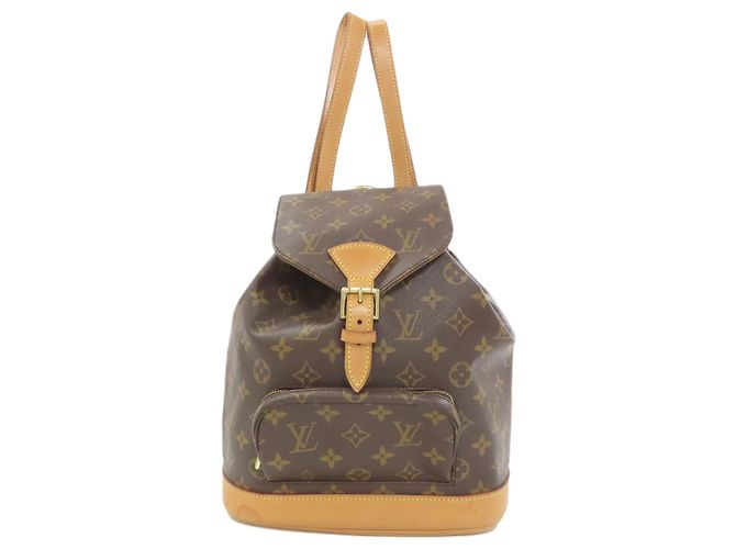 Zaino Montsouris Medium M51136 di Louis Vuitton Marrone
