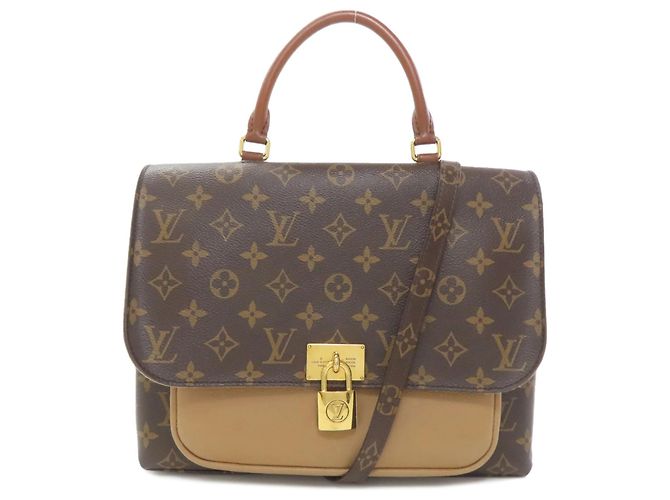 Sac à main Marignan M44257 de Louis Vuitton Marron Monogramme