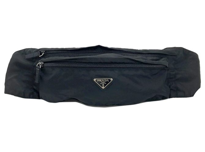 Prada Black Nylon Sling Bag