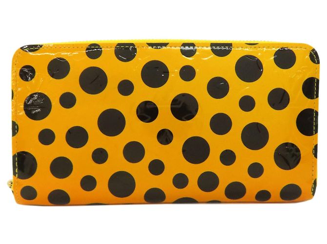 Carteira Zippy Louis Vuitton M91571 Preto Amarelo