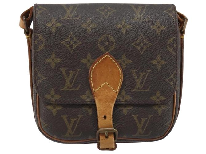 Louis Vuitton Cartouchiere Monogram Canvas PM Marron