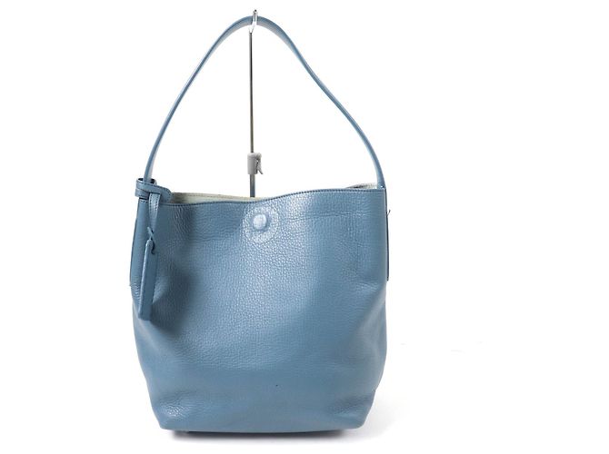 Autre Marque Borsa in pelle HIROFU Blu