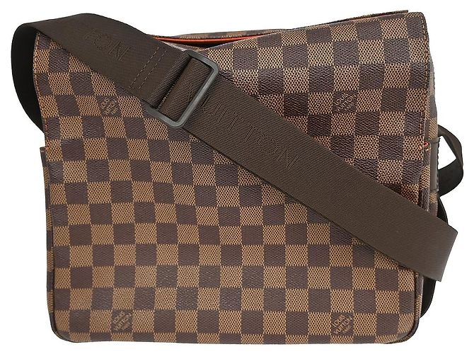 Sac à main Naviglio Damier Louis Vuitton Marron