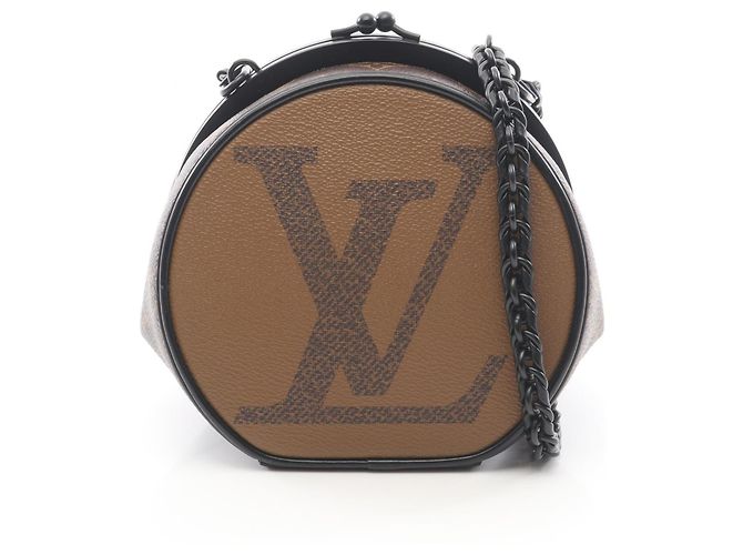 Bolsa de ombro/bolsa Louis Vuitton BC Marrom Monograma