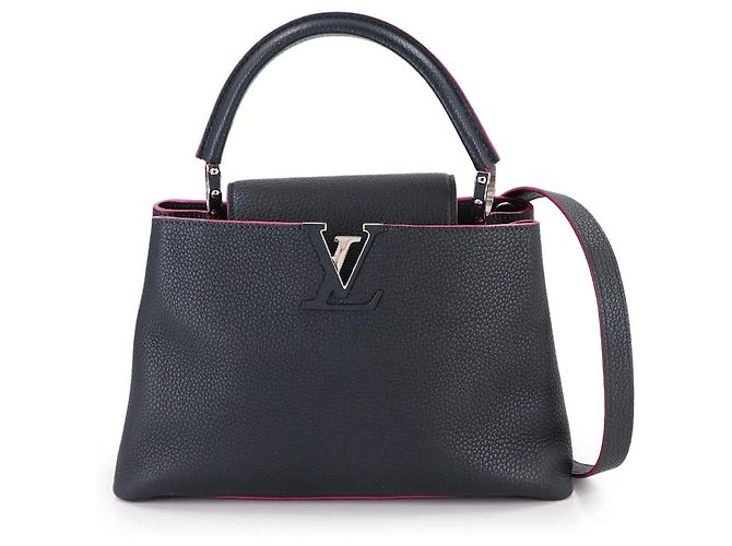Borsa Capucines PM Louis Vuitton Blu Fuschia