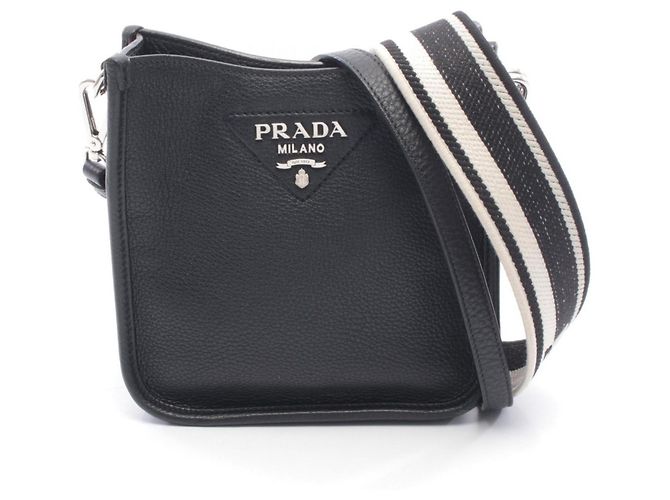 Borsa a Spalla Prada VIT.DAINO SOFT Nero