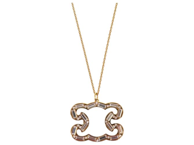 Céline Collier Celine Triomphe Sparkle en or Doré