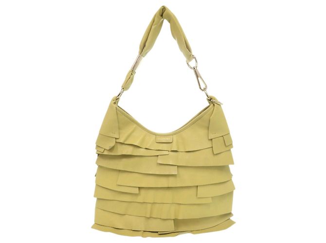 Borsa gialla Yves Saint Laurent Giallo