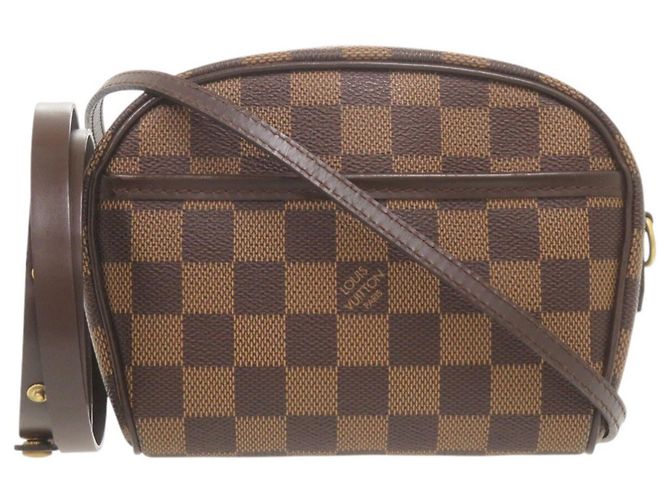 Borsa a Spalla Pochette Ipanema Damier Louis Vuitton Marrone