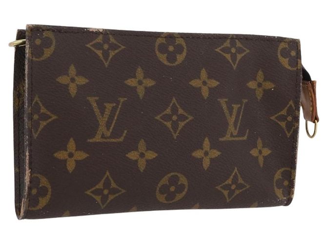 LOUIS VUITTON Monogram Bucket PM Accessory Pouch LV Auth 172499