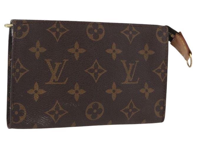 LOUIS VUITTON Monogram Bucket PM Accessory Pouch LV Auth 172490