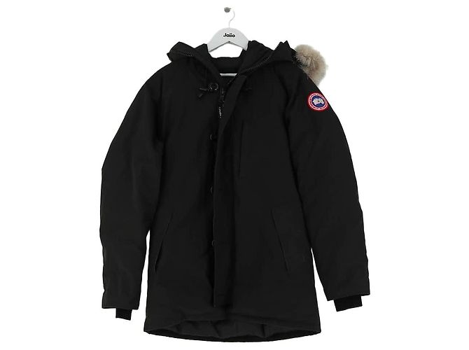 Canada Goose Cappotto in cotone nero